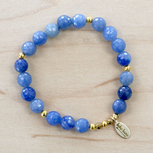 The Reese - Blue Agate Bracelet