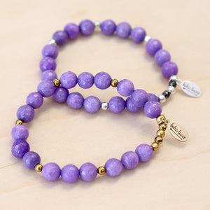 The Cammy - Lilac Jade Bracelet