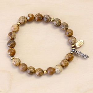 The Diandra -  Picture Jasper Bracelet