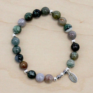 The Miley - Indian Agate Bracelet