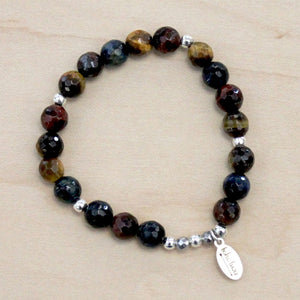 The Laurie - Mixed Tigers Eye Bracelet