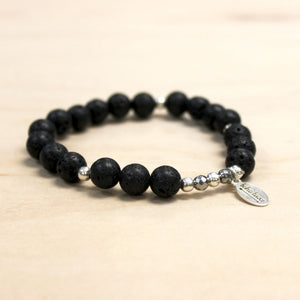 The Blaire - Lava Rock Bracelet