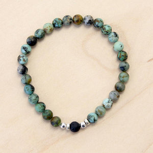 The Yar - Semi-precious African Turquoise Bracelet