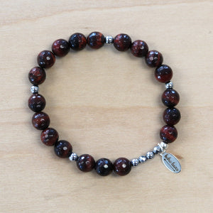 The Elle - Tigers Eye Semi-Precious Bracelet