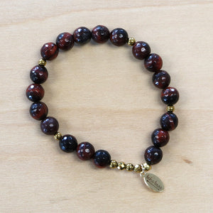 The Elle - Tigers Eye Semi-Precious Bracelet