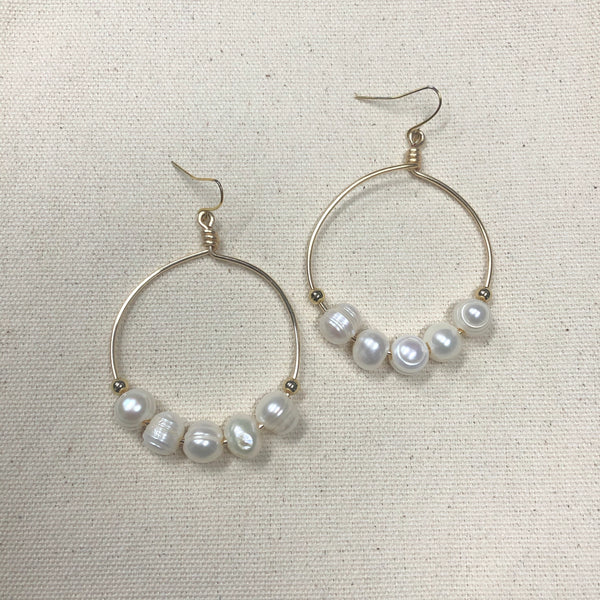 The Connie - hoop earrings