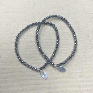 The Daphne - Hematite bracelet